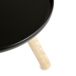 NORMANN COPENHAGEN odkládací stolek Tablo kulatý velký modrá/přírodní