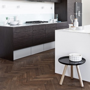 NORMANN COPENHAGEN odkládací stolek Tablo kulatý malý bílá/bílá