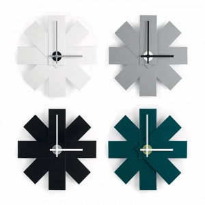 NORMANN COPENHAGEN nástěnné hodiny Watch Me bílé