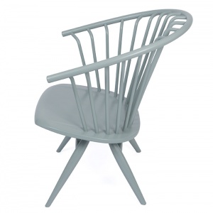 ARTEK křeslo Crinolette šedozelené