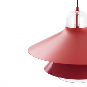 NORMANN COPENHAGEN závěsné svítidlo Ikono červené velké