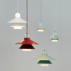 NORMANN COPENHAGEN závěsné svítidlo Ikono červené velké