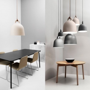 NORMANN COPENHAGEN závěsné svítidlo Bell M pískové