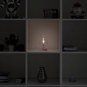 FATBOY stolní lampa Transloetje transparentní