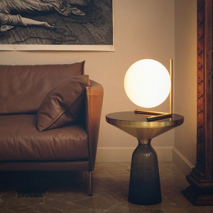 FLOS stolní lampa IC T 2 ocel