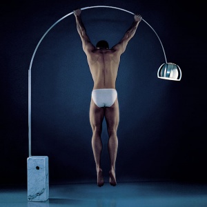 FLOS stojací lampa Arco LED