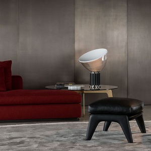 FLOS stolní lampa Taccia bronz velká