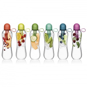 BOBBLE láhev na vodu Infuse 590 ml mátová