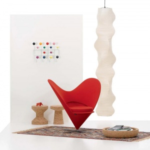 VITRA nástěnný věšák Hang it all ořech