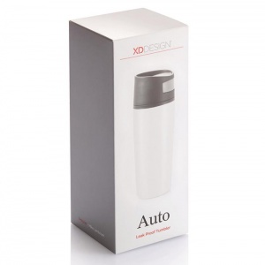 XD DESIGN termohrnek Auto Leak bílý