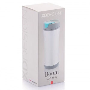 XD DESIGN cestovní hrnek Boom ECO modrý