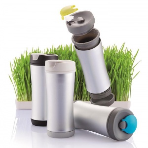 XD DESIGN cestovní hrnek Boom ECO černý