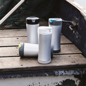XD DESIGN cestovní hrnek Boom ECO černý