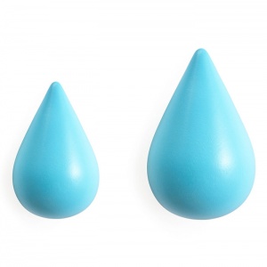 NORMANN COPENHAGEN věšák Dropit malý modrý