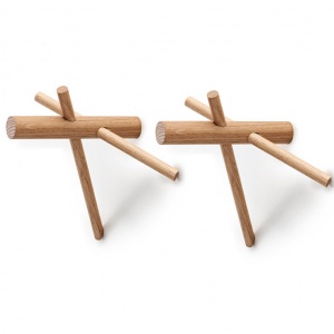 věšáky Sticks Hook přírodní