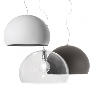 KARTELL závěsné svítidlo FL/Y Satin hnědé