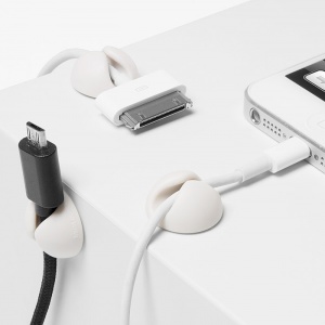 BLUELOUNGE držáky CableDrops Mini bílé