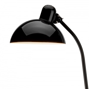 FRITZ HANSEN stojací lampa Kaiser Idell černá lesklá