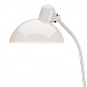 FRITZ HANSEN stojací lampa Kaiser Idell bílá lesklá