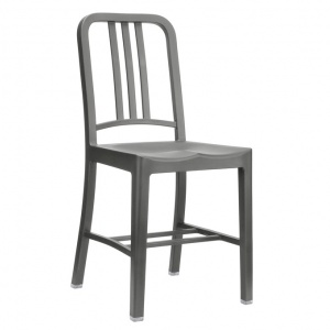 židle 111 Navy Chair tmavě šedá