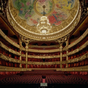 závěsné svítidlo Palais Garnier Paris opálové střední