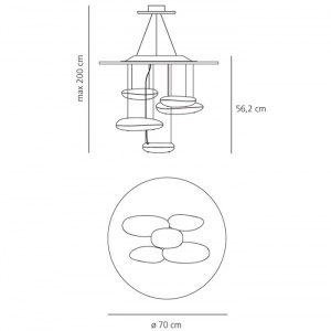 ARTEMIDE závěsné svítidlo Mercury mini