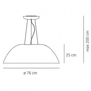 ARTEMIDE závěsné svítidlo Cosmic Rotation