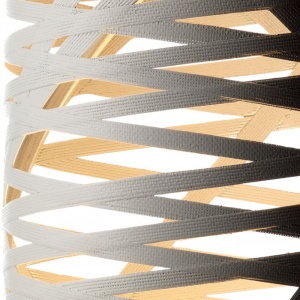 FOSCARINI stojací lampa Tress velká bílá
