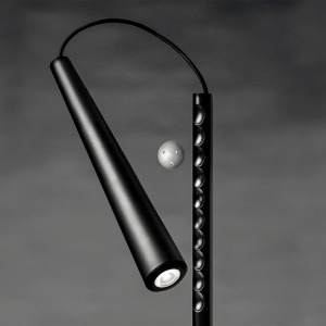 FOSCARINI stojací lampa Magneto bílá