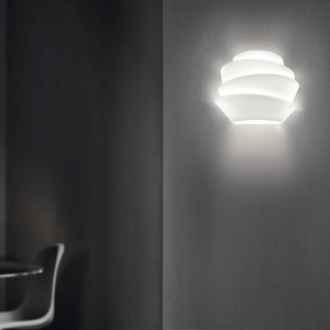 FOSCARINI nástěnné svítidlo Le Soleil bílé