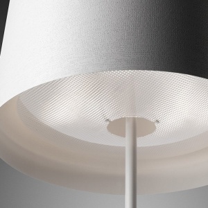 FOSCARINI stojací lampa Twiggy Lettura bílá