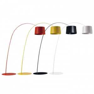 FOSCARINI stojací lampa Twiggy bílá