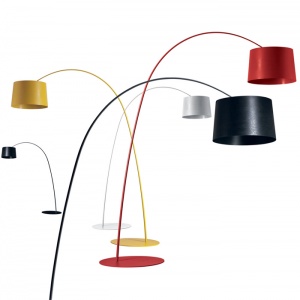 FOSCARINI stojací lampa Twiggy bílá