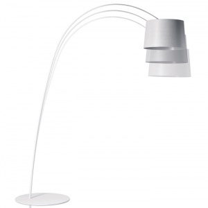 FOSCARINI stojací lampa Twiggy bílá