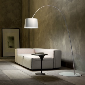 FOSCARINI stojací lampa Twiggy bílá