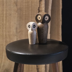 ARCHITECTMADE dekorativní sova Owl střední přírodní