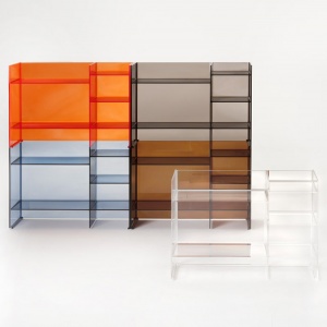 KARTELL by Laufen skříňka Sound Rack oranžová