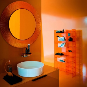 KARTELL by Laufen skříňka Sound Rack oranžová