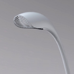ARTEMIDE stojací lampa Doride bílá