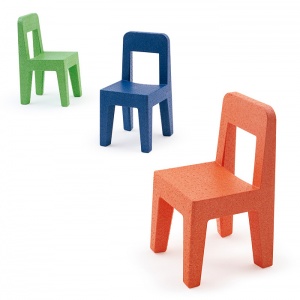 MAGIS židlička Seggiolina Pop oranžová