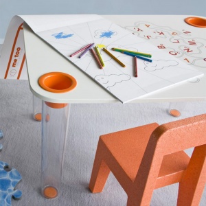 MAGIS židlička Seggiolina Pop oranžová
