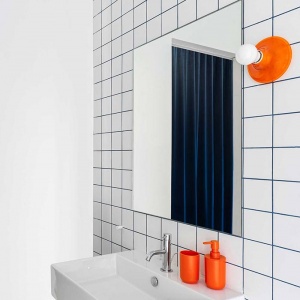 ARTEMIDE stropní svítidlo Teti oranžové