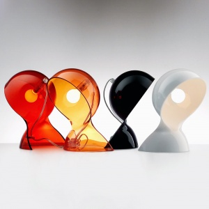ARTEMIDE stolní lampa Dalù bílá
