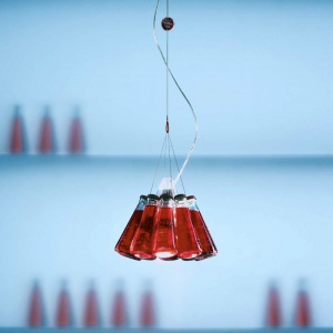 INGO MAURER závěsné svítidlo Campari Light dlouhé