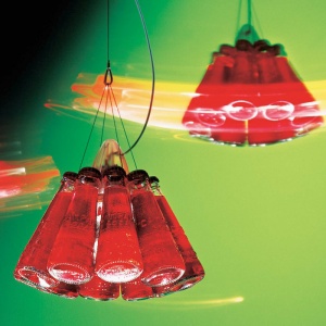 INGO MAURER závěsné svítidlo Campari Light dlouhé