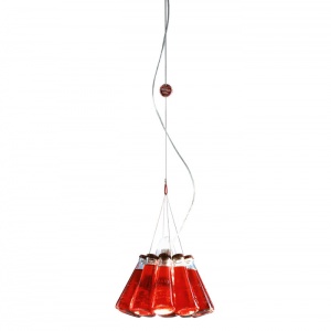 INGO MAURER závěsné svítidlo Campari Light dlouhé