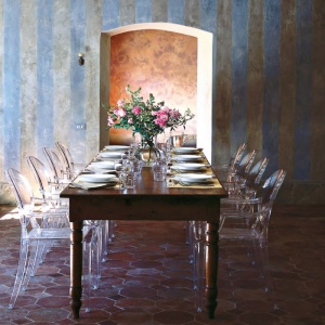 KARTELL židle Louis Ghost čirá