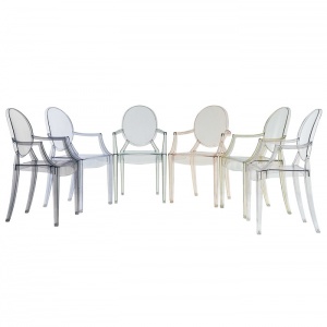 KARTELL židle Louis Ghost modrá
