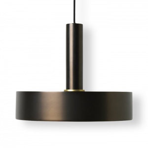 FERM LIVING závěsné svítidlo Collect dlouhé černá mosaz