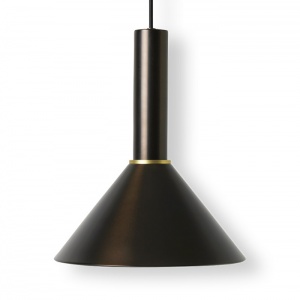 FERM LIVING závěsné svítidlo Collect dlouhé černá mosaz